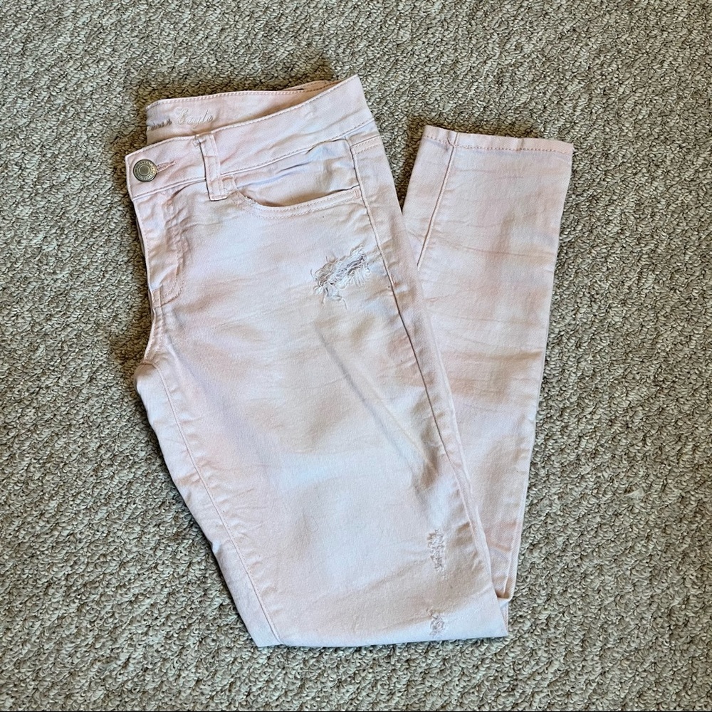 American Eagle Pink Jegging